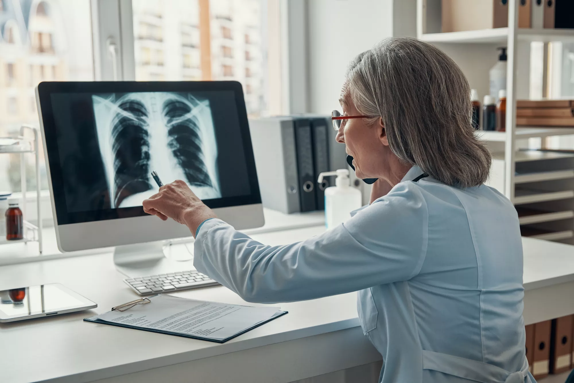 Radiologists Interpret Chest X-Rays