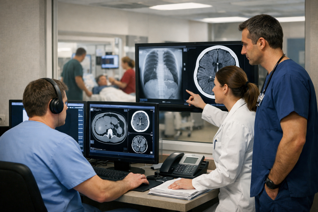 Emergency department (ED) radiology